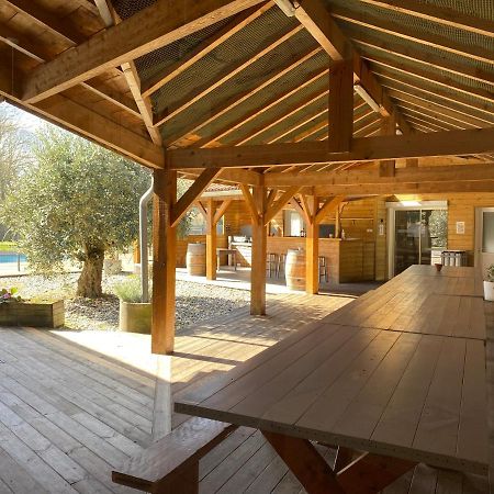 Ensemble De 3 Villas Avec Piscine Chauffee, Esprit Detente 상기네 외부 사진