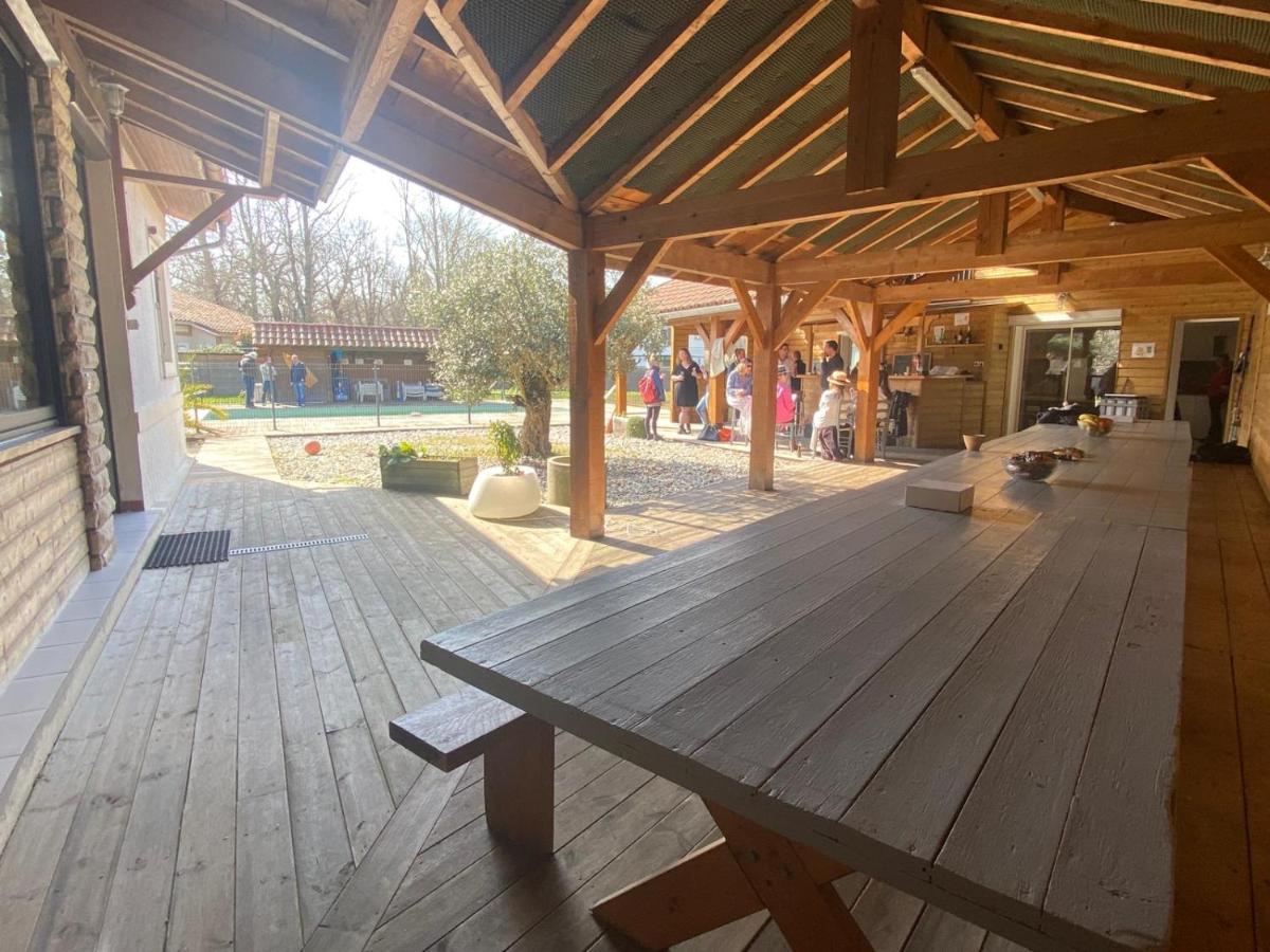 Ensemble De 3 Villas Avec Piscine Chauffee, Esprit Detente 상기네 외부 사진