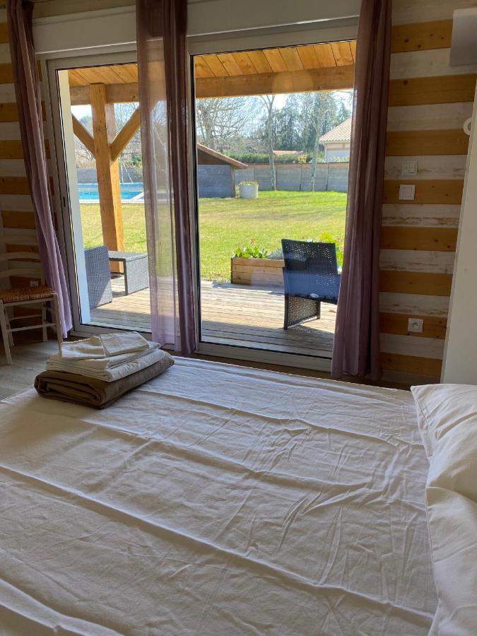 Ensemble De 3 Villas Avec Piscine Chauffee, Esprit Detente 상기네 외부 사진